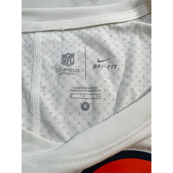 Nike NFL Dri-Fit Onfield Apparel White Long Sleeve Shirt S Broncos Logo NWT READ - Picture 3 of 12